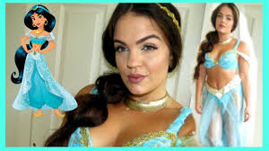 Princess Jasmine DIY Costume, Hair, & Makeup