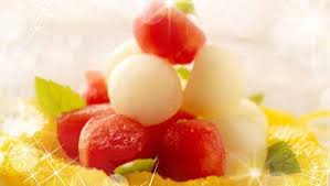 Make a plate of earthy beetroot, paired with salty goat's cheese and sweet candied walnuts. Melon With Yogurt Honey And Orange Dressing Recipe Dairy Free Recipes Dessert Real Food Recipes Recipes