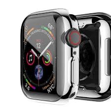 Protective Bumper Case W Built In Screen Protector Cover For Apple Watch In 2020 Apple Watch Case Apple Watch Apple Watch Silver