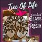 Tree of Life Crushed Glass & Resin Workshop