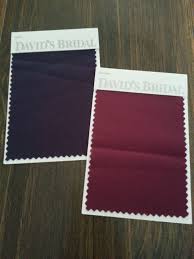 giving away 2 fabric swatches from davids bridal anyone