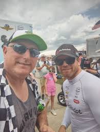 P29 to P10 yesterday in the Indy500! Biggest mover in the race, even got a  trophy for it, hah! Was so nice to get back up front and compete. Can't  thank Polkadot,