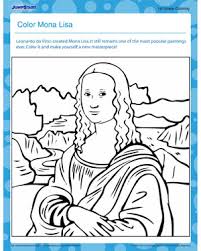 Top 24 categories of printable coloring pages. Coloring Page Coloring Page Of Mona Lisa