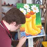 Rainboots Painting PlayDate