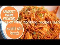 Spaghetti Prawn Recheado Cooking Recipes Chinese Cooking Recipes Easy Cooking Recipes