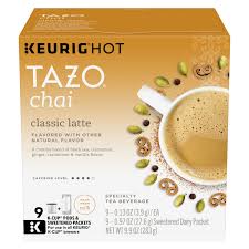 tazo chai clic latte k cup tea pods