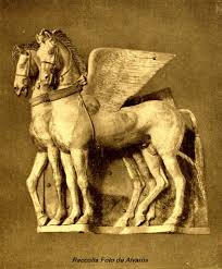 Risultati immagini per cavalli alati tarquinia