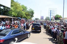 Uhuru kenyatta, c.g.h., addresses the nation. President Uhuru Receives Warm Welcome In Kisumu