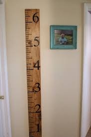 Mommy Vignettes Wood Growth Chart Tutorial