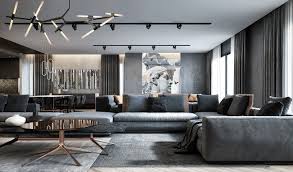The cream patterned walls make the perfect backdrop for displaying modern art. How To Combine A Luxury Modern Classic Interior Insplosion