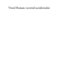 De cartoons 2 ani in urma 8,376 vizionari. Calameo Secretul Occidentului Viorel Roman