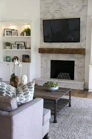 This is the best brick fireplace makeover we've ever done and you won't believe how easy it was. Pin On Dream Home