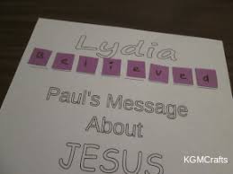 Right here, we learn 4 things about who was lydia in the bible. Lydia Bible Crafts That Are Easy