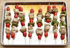 I prepared the marinade as suggested and then added a cup of plain greek yogurt and coated the chicken and left it alone for a couple of hours. Chicken Kabobs Recipe In The Oven Southern Plate