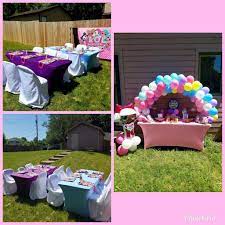 L O L Surprise Doll Theme Outdoor Birthday Party Svjpartyplanner Santajones87 Outdoors Birthday Party Outdoor Birthday Kids Party Themes