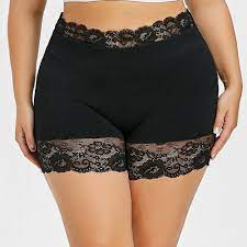 Idéal pour vos sessions sportives de haute. Sexy Underpants Women Boxer Femme Safety Shorts Anti Chafing Solid Black Lace Under Skirt Seamless Comfortable Short Tights Plus Safety Short Pants Aliexpress