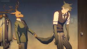 Beastars E1 Legosi Louis 1 By Https Www Deviantart Com Giuseppedirosso On Deviantart Anime Anime Fandom Anime Furry