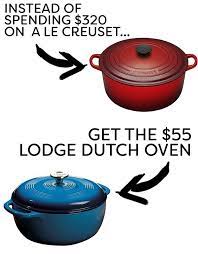 15 Alternatives To Expensive Products That Will Save You So Much Money Ceramic Dutch Oven Lodge Dutch Oven Enamel Dutch Oven