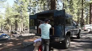The original purpose of the cap was for camping. Here S What S Great And Not Great About My Diy Truck Camping Setup
