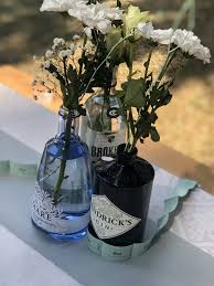Gin Flaschen Deko Flaschen Dekorieren Flasche Gin Deko