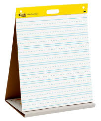 post it super sticky tabletop easel pad 20 in x 23 in white