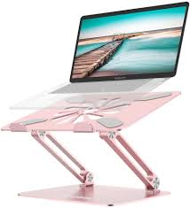 Adjust the height & angle however you want. Executive Office Solutions Portable Laptop Stand
