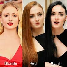 Sophie Turner Sophie Turner Which Hair Colour Maisie Williams
