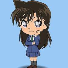Detective Conan Ran Waifu Chibi Detective Conan Ran Detective Conan Chibi