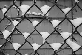 Outside the wire in the near future, a drone pilot is sent into a deadly militarized zone and must work with an android officer to locate a doomsday device. Wallpaper Window Architecture Abstract Building Outdoors Snow Wall Macro Symmetry Glass Triangle Pattern Metal Sony Grid Fence Illinois Chicago Structure Scales Angle Snowstorm Snowy Outside Net Material Design Line
