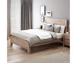 Nowra Bed Frame In Light Oak Colour Bedroom Furniture With Solid Wooden Base Bedroomfurniture3fo Oak Bedroom Furniture Light Oak Bedroom Furniture Oak Bedroom