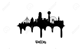 This dallas skyline silhouette vector is high quality png picture material, which can be used for your creative projects or simply as a decoration for your design & website content. Dallas Black Skyline Silhouette Vector Illustration On White Royalty Free Cliparts Vectors And Stock Illustration Image 145792639