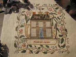 Mildred S Garden House April Sur Le Fil Toile
