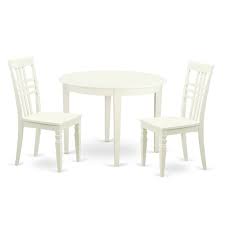 A kitchen table set can be the center of style for your kitchen or dining room. 3 Pc Small Kitchen Table And Chairs Set Round Kitchen Table And 2 Dining Sets Home Garden Worldenergy Ae