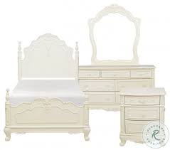 48w x 19d x 33h. Cinderella Creamy White Youth Bedroom Set From Homelegance 1386 Coleman Furniture