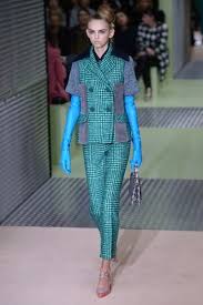 Fearless fashion, music, art, film, politics and ideas from today's bleeding edge. Color S Comeback To Prada S Retro Future Runway News Defiles 468204
