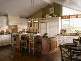Bamboo kitchen, granite counter tops. Brookhaven Cape Cod Custom Cabinet Designs Custom Kitchen Cabinets Designs