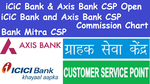 icic bank and axis bank csp techbitan all