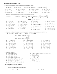 În prima parte a acestui articol vom discuta despre functia de gradul i, iar în partea a doua despre graficul functiei de gradul i. Doc Ecuatia De Gradul Al Ii Lea Exercitii Modele Daniel Daniel Academia Edu