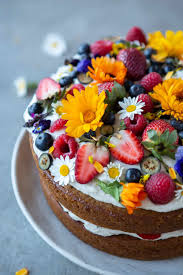 Shop for wilton cake decorations & baking supplies at joann. Vegan Vanilla Cake With Coconut Cream And Berries The Minimalist Vegan