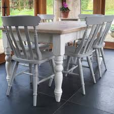Mar 16, 2021 · farmhouse decor has been one of the most popular interior design styles for several years now, and if you're searching for a farmhouse dining table, you'll find plenty of options to choose from. Painted Farmhouse Table And Chairs