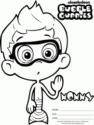 Coloring pages of bubble guppies. Get This Bubble Guppies Coloring Pages Free Printable 655752