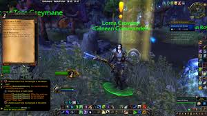 Before unlocking access to the warfront: Patch 8 1 Warfront Darkshore Scenario Questline