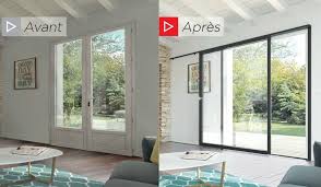 Une Nouvelle Generation De Fenetres Et Baies Vitrees Coulissantes Stephanie Bricole Baies Vitrees Baie Vitree Coulissante Renovation Maison Ancienne