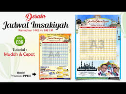 Maybe you would like to learn more about one of these? Free Cdr Desain Jadwal Imsakiyah 1442 H 2021 M Coreldraw Tutorial Litetube