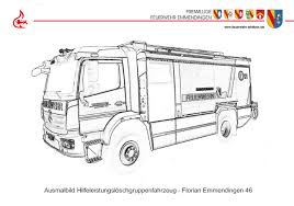 Coloring pages for adults and kids. Fahrzeug Ausmalbilder Und Bastelbogen Feuerwehr Emmendingen