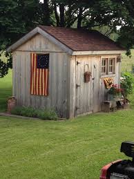 Homespunprims Backyard Sheds Shed To Tiny House Garden Shed