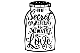 Перевод контекст secret ingredient c английский на русский от reverso context: The Secret Ingredient Is Always Love Svg Plotterdatei Von Creative Fabrica Crafts Creative Fabrica