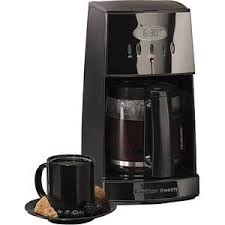 Hamilton Beach 12 Cup Coffeemaker Black Ice Coffee Maker Coffee Maker Reviews Coffee