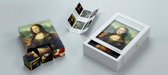 Leonardo da vinci was an incredible painter and many of his works transfer beautifully to jigsaw puzzles for you and your family's enjoyment. Artcubes Leonardo Da Vinci Wooden Art Puzzle Playful Culture