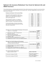 Answer the following few questions to figure out approximately how much life insurance you might need and about how much it will cost. Https Coalbenefits Com Fileadmin Forms Life Insurance Worksheet 2020 Pdf